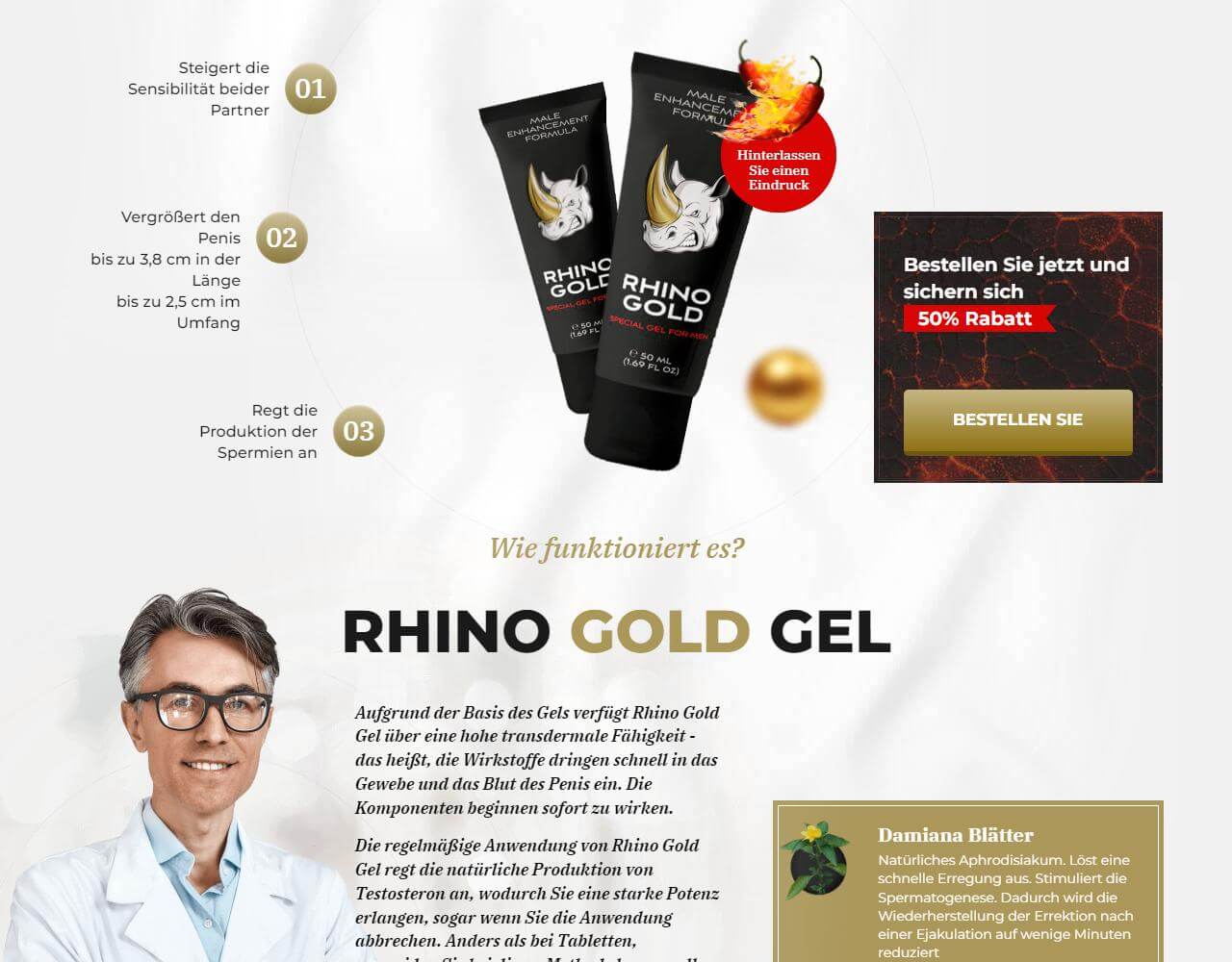 Rhino Gold Gel 3